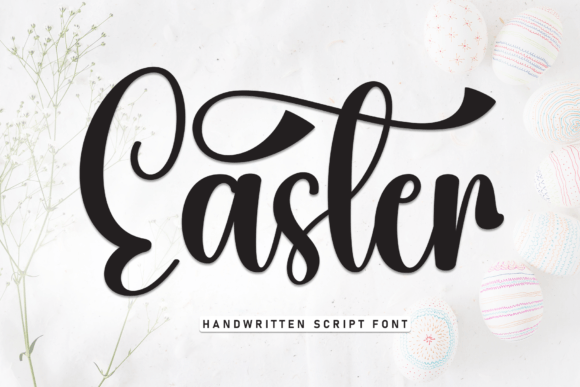 Easter Font: The Sweet and Friendly Typeface for Adorable Designs