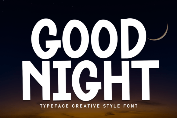 Good Night: A Sans-Serif Font for Clarity and Modern Design