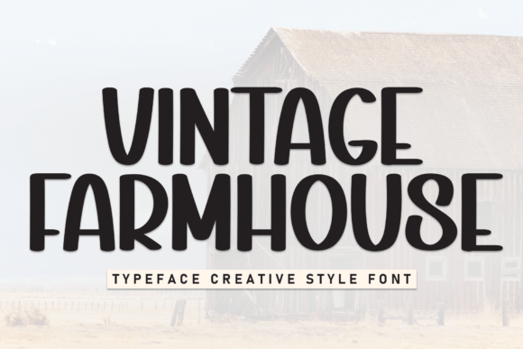 Vintage Farmhouse: A Handwritten Font with Endless Charm